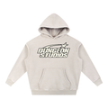 Snow Wash Fleece Oversize Hoodie