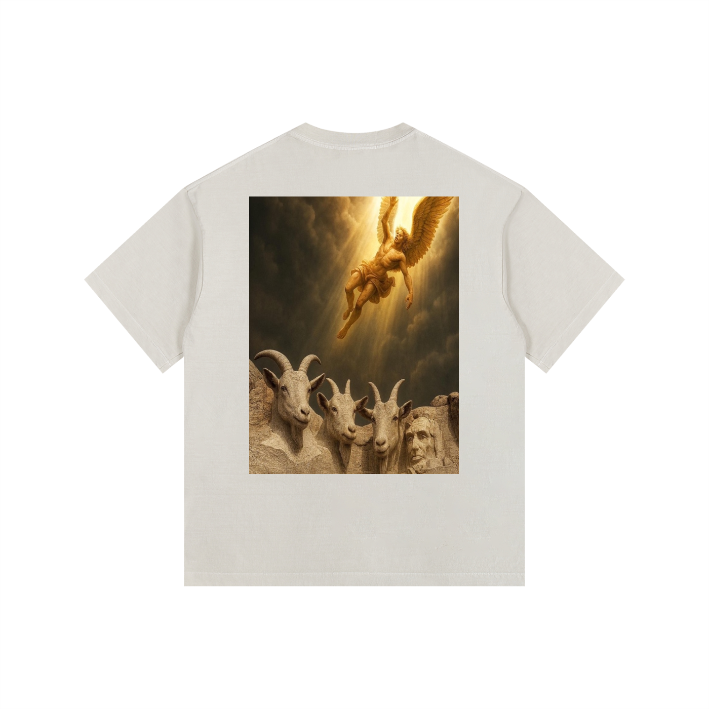 Vintage Washed Oversized Cotton T-Shirt