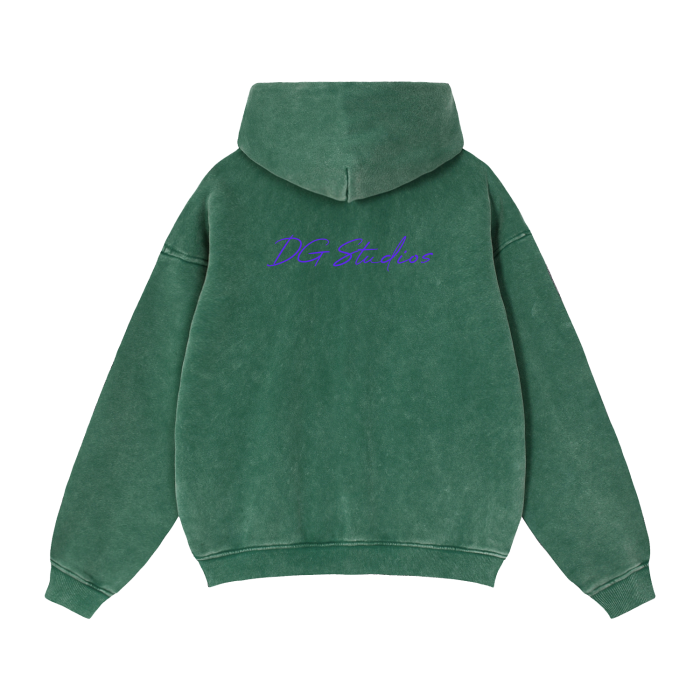 Zip-Through Boxy Fleece Hoodie