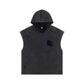 Snow Washed Boxy Hooded Tank Top