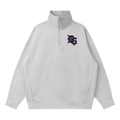 Quarter-Zip Drop Shoulder Sweatshirt