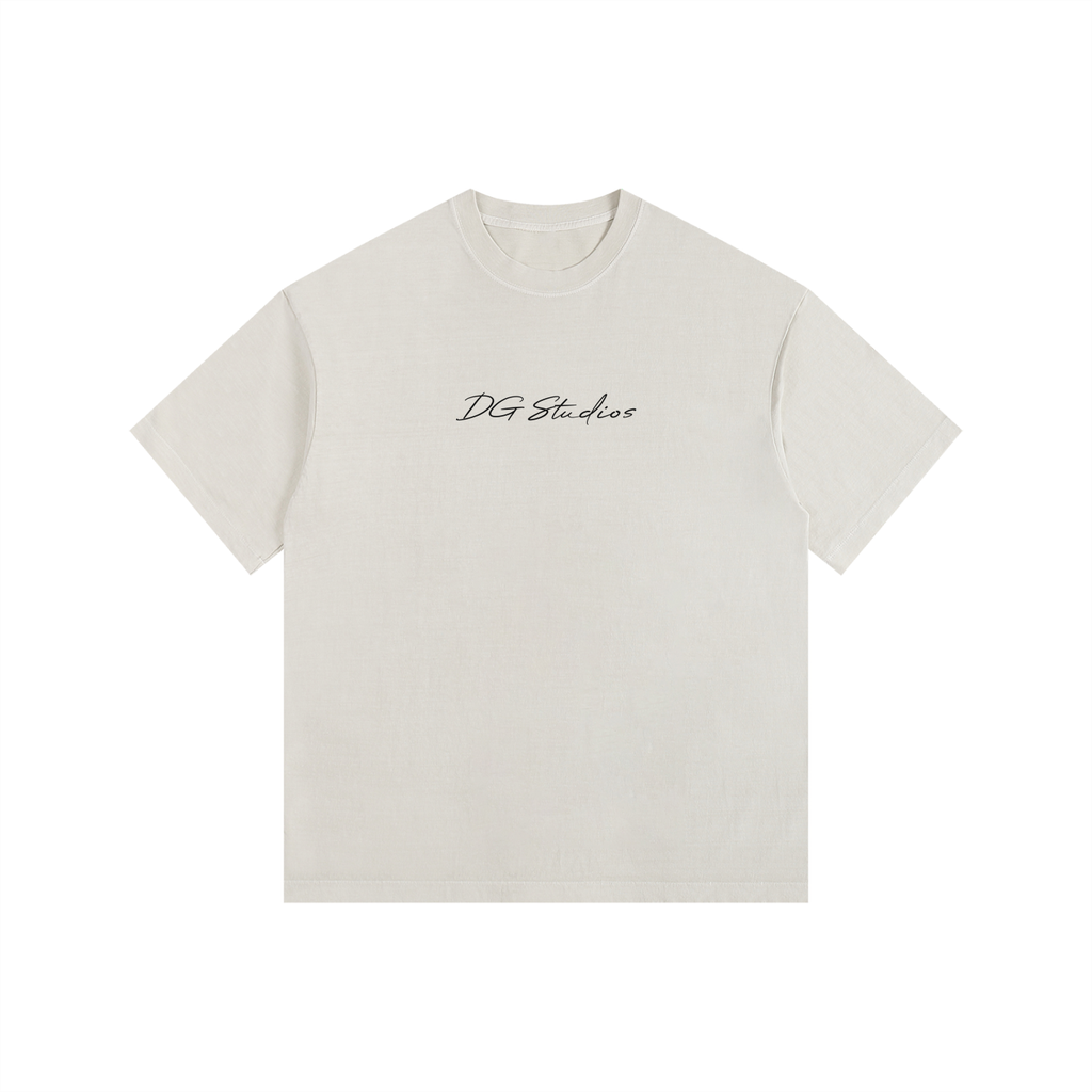 Vintage Washed Oversized Cotton T-Shirt