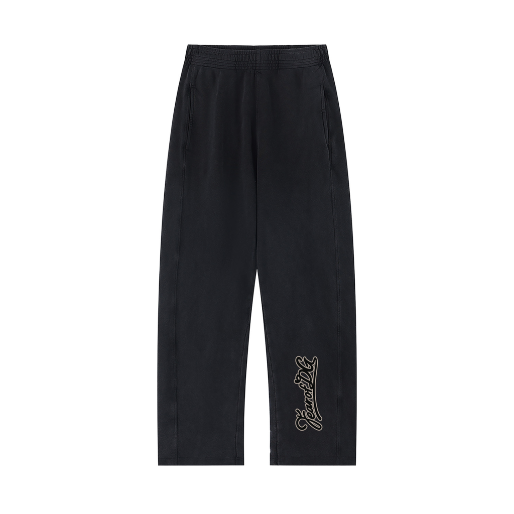 Unisex Mineral Wash Straight Sweatpants